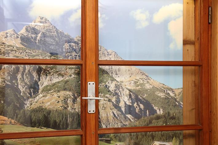 Ferienhaus Hochvogel Hinterhornbach エクステリア 写真
