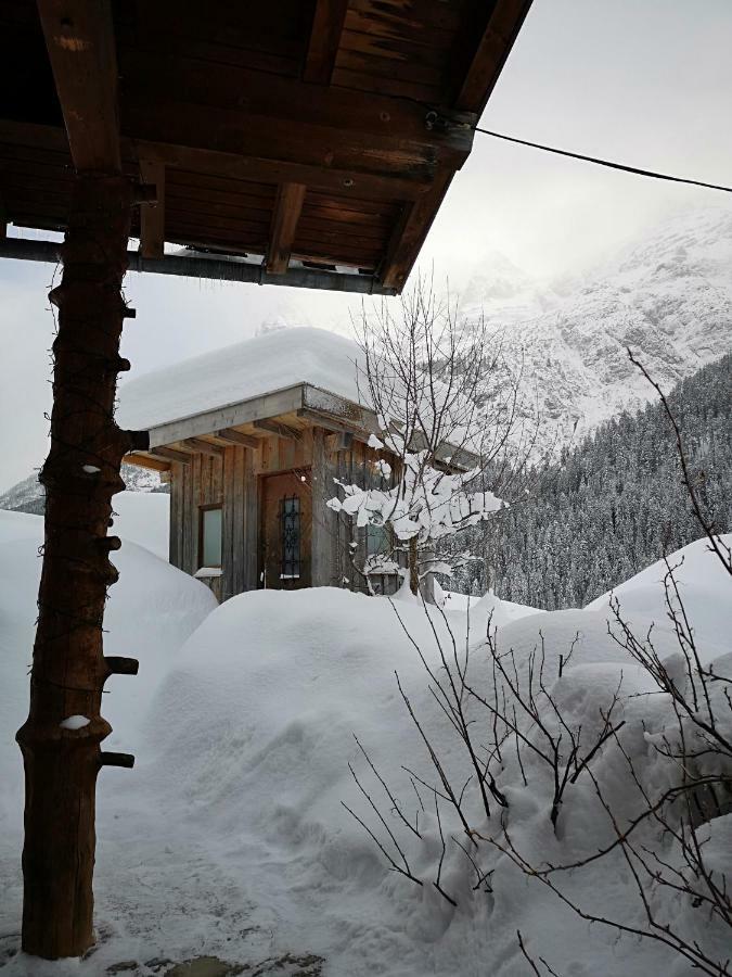 Ferienhaus Hochvogel Hinterhornbach エクステリア 写真